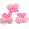 Flat Back Strawberry Cherry Mini Cabochon 100 stks / zak Meisjes Kleding Accessoires Handgemaakte Ambachten Kralen Spacer