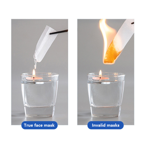 Micro Nonotechnologicrochnology ထည် 3 ply တစ်ခါသုံးဆေးမျက်နှာဖုံး