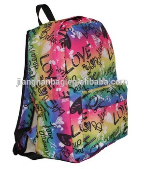 designer backpack bag cute backpack for high school girl