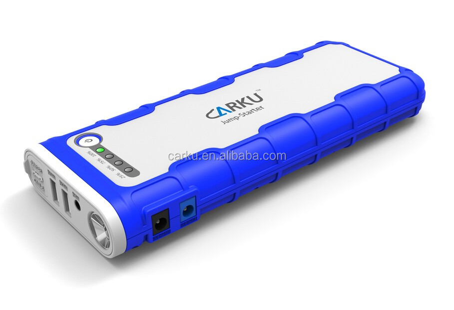 CARKU New Arrivals 18000mAh 12V Car Jump Starter Booster Charger Power Bank with LED for laptops mobile phones cameras