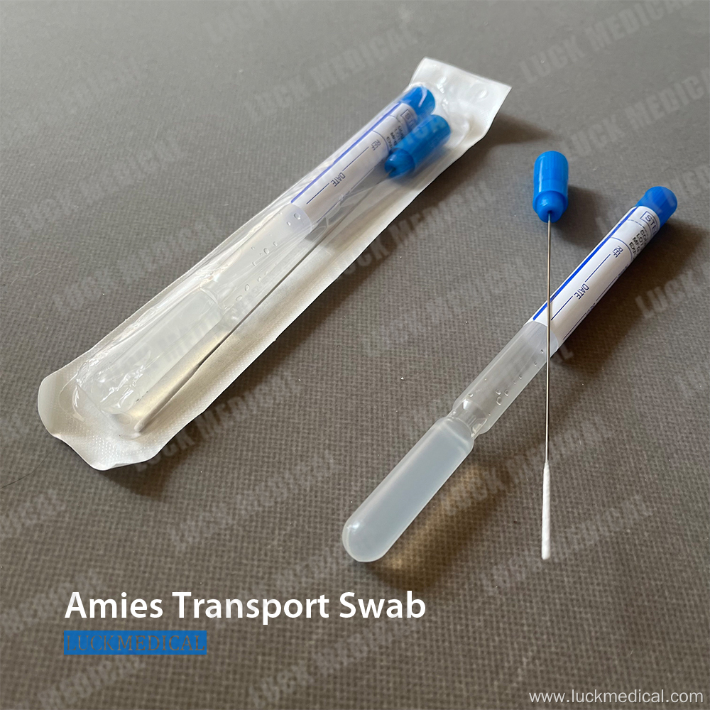 PS Plastic Bacterial Transportation Swab CE
