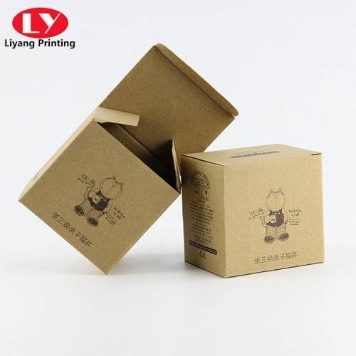Custom 350g paper skin care cream packing boxes