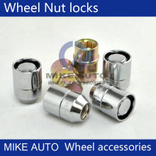 wheel nut locks 12x1.5 with rotatable steel ring / anti theft nut
