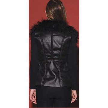 Hiver Chaud Fausse Fourrure Mode Femmes Gilet