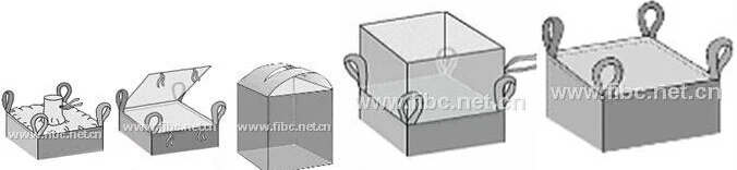 4 Baffles PP Big Bag/Container Bag/FIBC