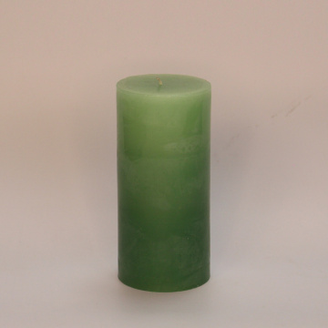 100% Paraffin Wax Gradient Pillar candle