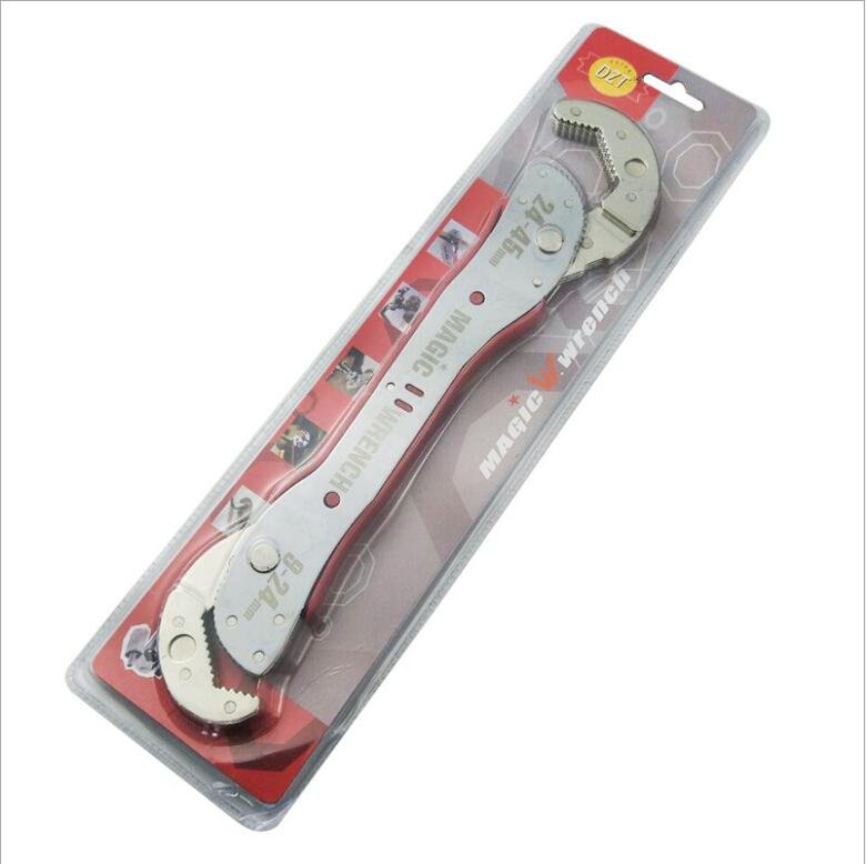 Multi-Function Spanner Universal 9-45mm Wrench Pipe Home Tool Adjustable Magic socket Wrench