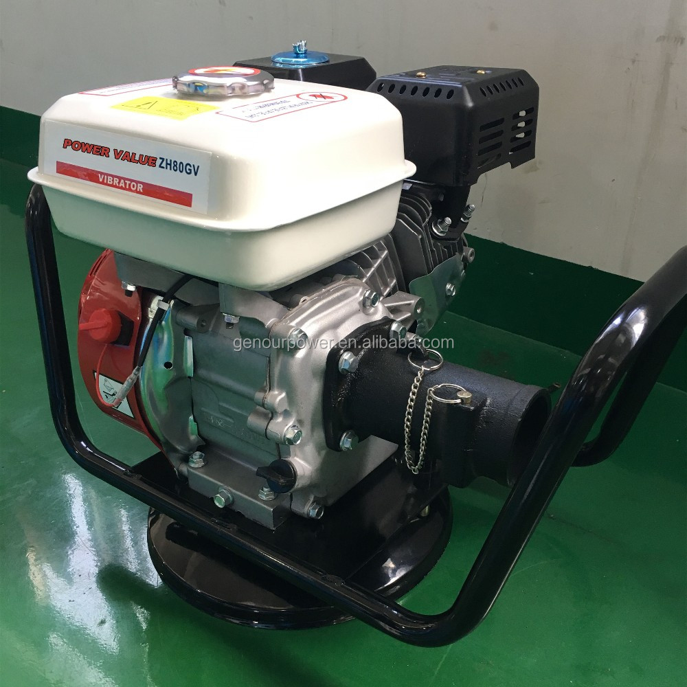 Genour Power  Gasoline/petrol Concrete vibrators with 6.5hp engine and 45mm poker