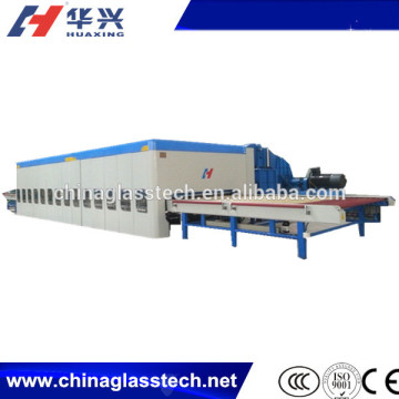 Double row jet convection flat glass tempering machine price