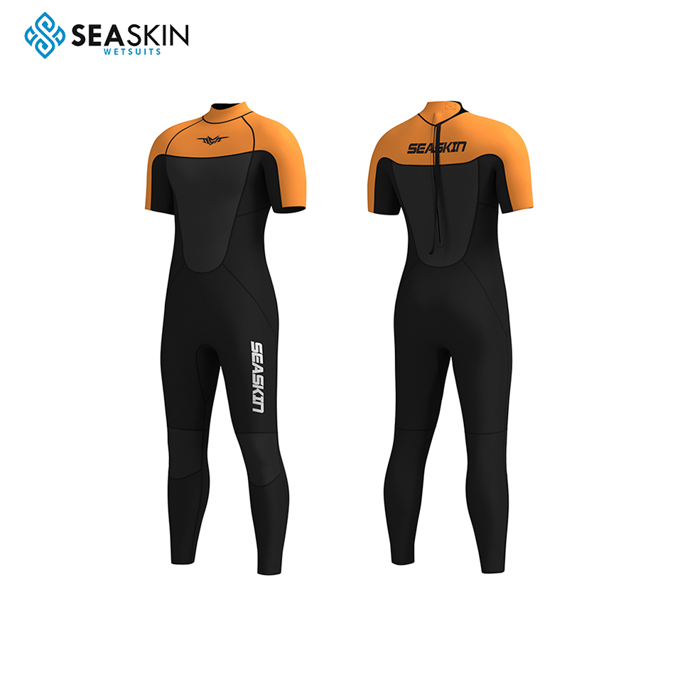 Seaskin Spring Suit Neoprene Short Arm Wetsuit