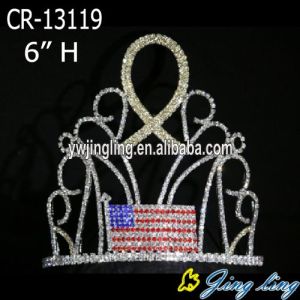 High quality Custom King Crowns Flag shape