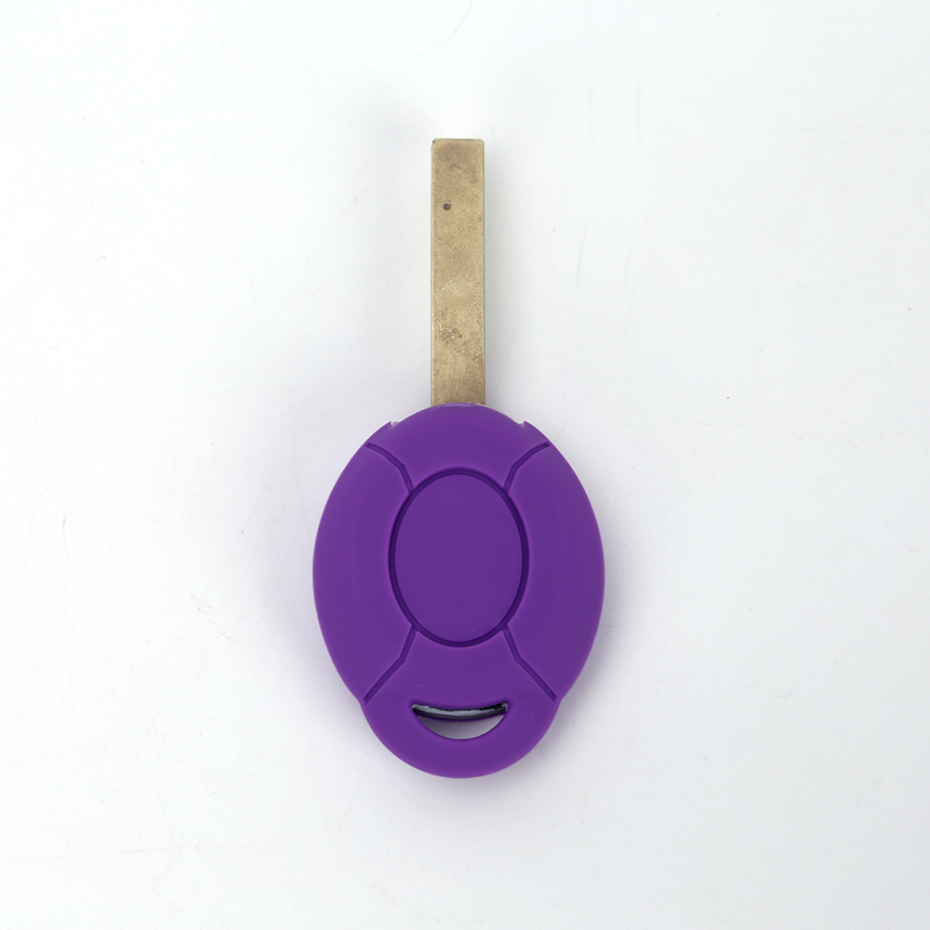 Debossed logo silicone car key cover