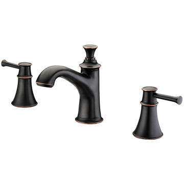 3 Hole Widespread Oil Rubbed Bronze Bathroom Faucet