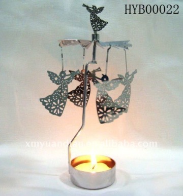 angel style candle holder