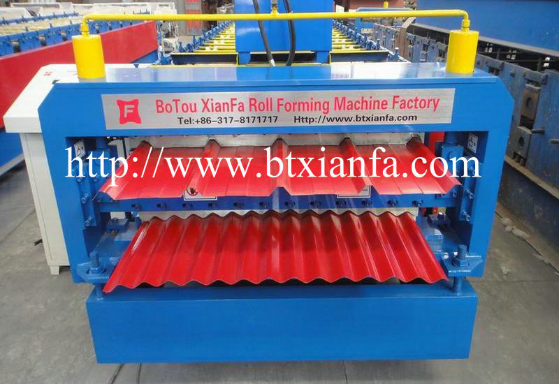 Glazed Iron Sheet Roll Forming Line
