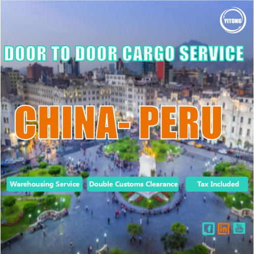 Servicio de carga de la puerta a puerta de Shenzhen a Perú