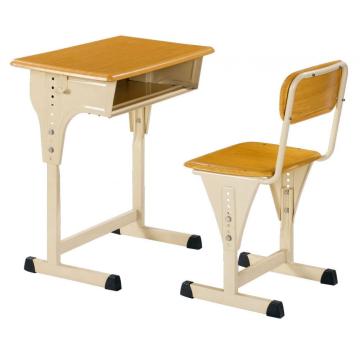 Adjustable Single Desk and Chair