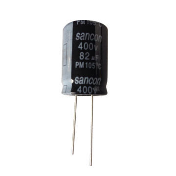 Aluminum electrolytic capacitors with high ripple current capability, for switching adapter