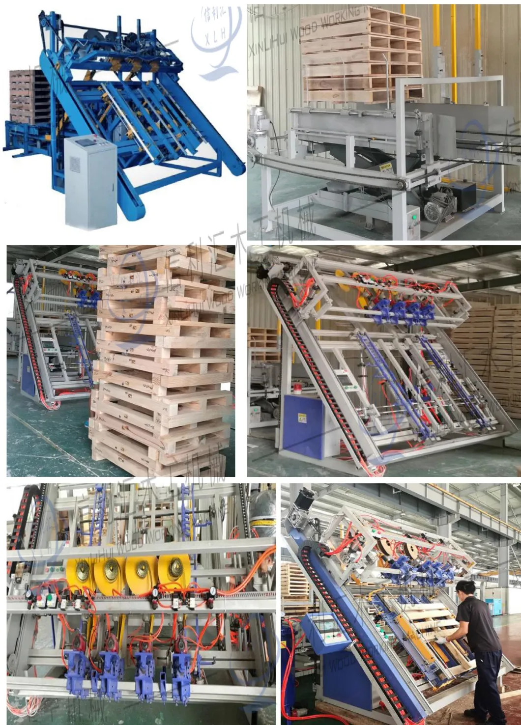 Pallet Nailing Table Wood Pallet Making Equipment for Sale High Quality Single Man Operate Pallet Nailing Machine/Wooden Pallet Processing Equipment