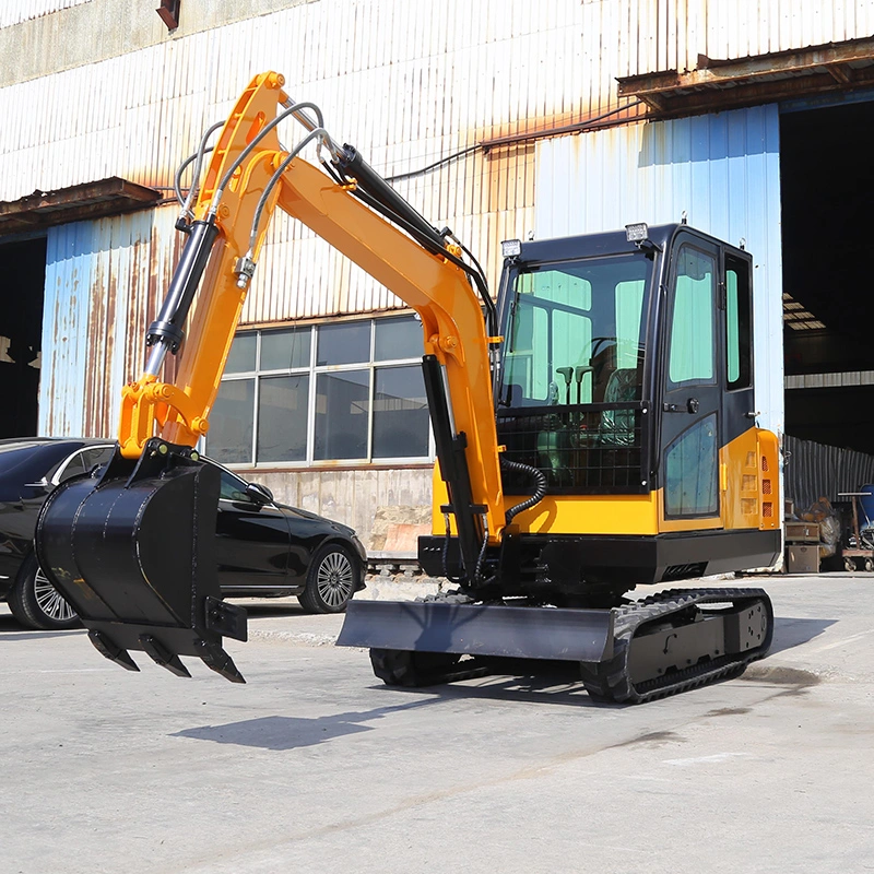 Mini Excavator Crawler Digger with Multiple Attachments 13.5HP B&S Engine Crawler ExcavatorMicro Excavator Compact Backhoe Digger Mini Digger