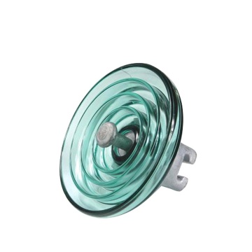 Disc Glass Insulators on Power Lines