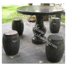 Stone Table(G654 Table set) ,Black granite table set