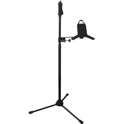 Adjustable Music Stand with Holder for iPad2 (PAD-S1-B)