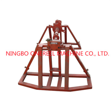 Heavy Load Hydraulic Stringing Equipment Cable Reel Stand