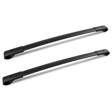 High Quality Aluminium and Nylon Black Roof Rack Cross Bars for Subaru Ascent 2019-2022