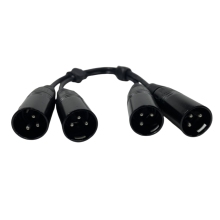 3P XLR MALEx2 TO 3P XLR MALEx2