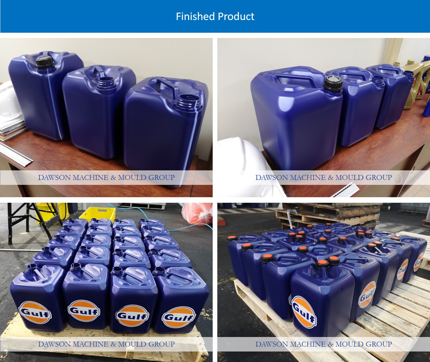 Thicken Plastic Jerry Can for Oil Fuel Water Chemicals Storage Shipping Container Making Machine