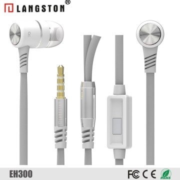 Langston Bass Boost headphones for iPhone, Samsung, HTC, Xiaomi with 3.5mm Jack Mobile Wired Headsets