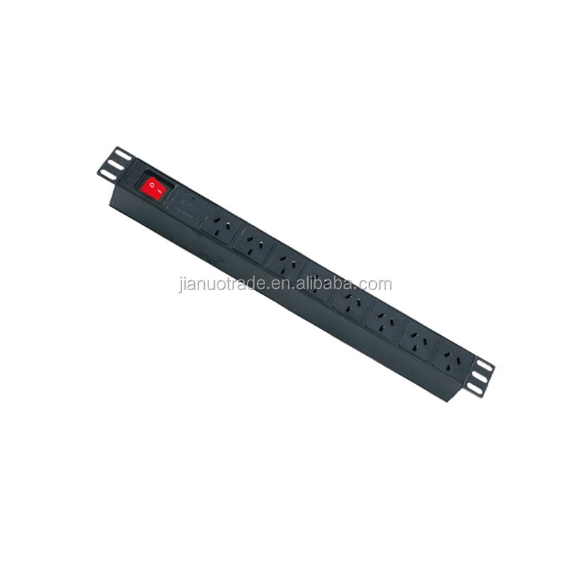 1U 8 Way Socket Clever PDU For Australia