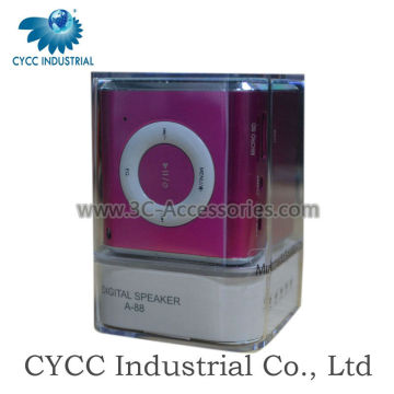 Mini Speaker with USB Port/Input portable