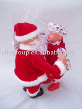 8"santa daning /santa toys/eletrical santa