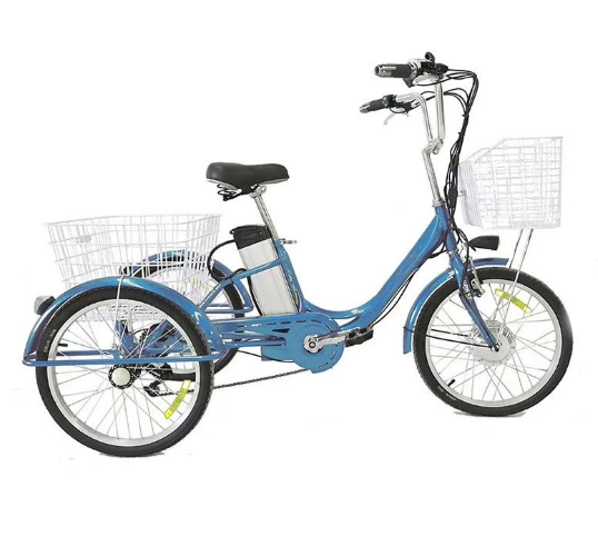 Factory Directly Family Used 36V 250W Adult Large Electric Tricycle for Shopping