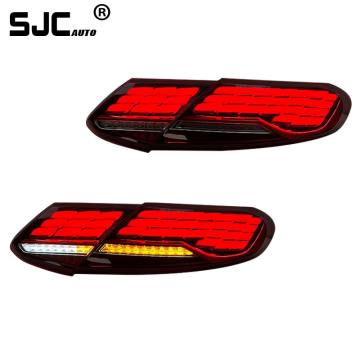 SJC Auto Taillight For Mercedes-Benz C-class Coupe 2015-2020 W205 LED Taillight Rear Lamp Plug And Play
