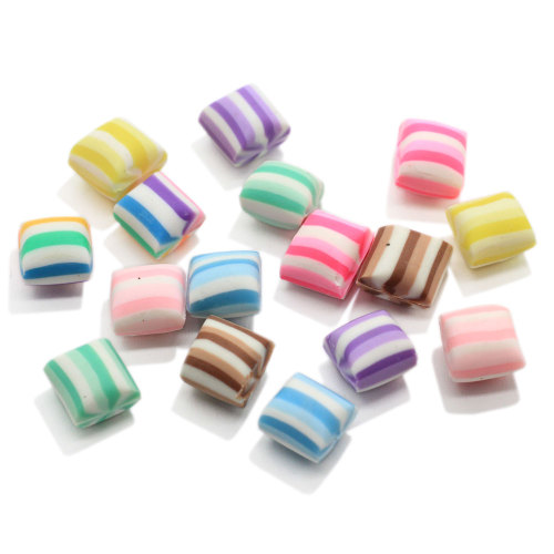 Kawaii Simulation bonbons polymère argile colorée filé sucre bricolage à la main artisanat fournitures Scrapbooking accessoires