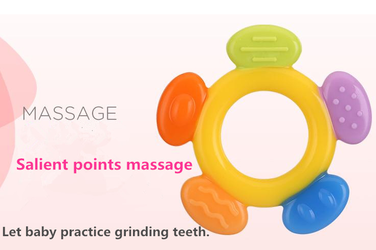 A0322 Baby Teething Toy BPA Bure Silicone Teether