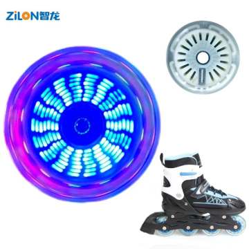 120mm inline skates light up wheels