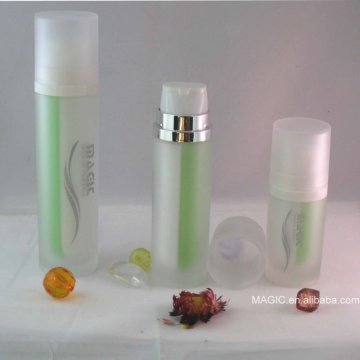 Two tube cosmetic plastic bottle cosmetic packaging bottle plastic cosmetic bottle