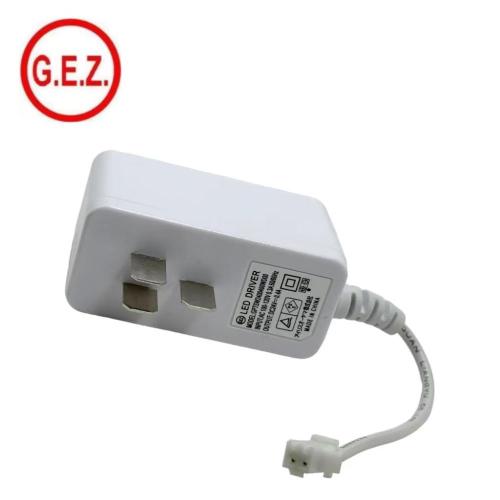 Customized White Plug in Power Adapter 100-240v 24v 0.4a Wall Mount Power Adapter LED Driver