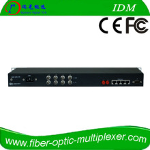 E1 to Ethernet converter IDM-E1/4ETH transmission distance 40KM~120KM