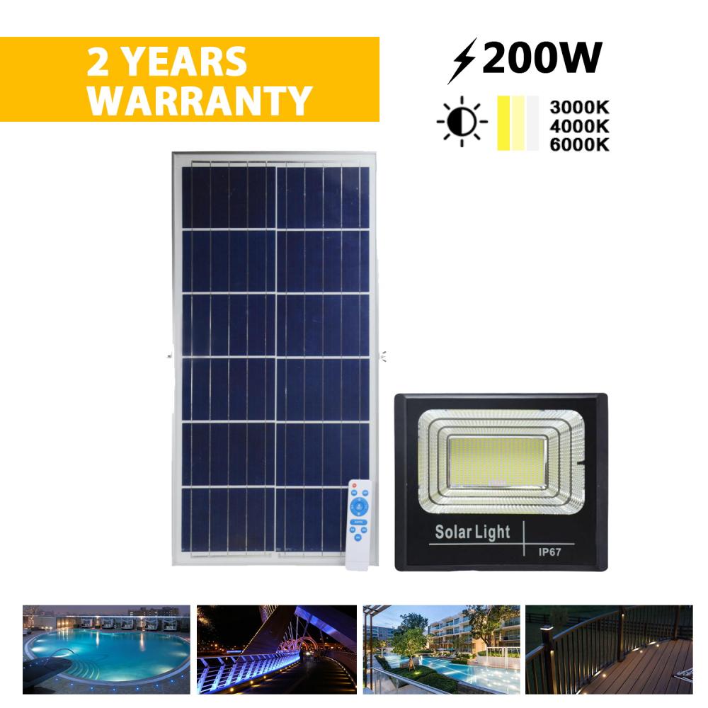 200W High power LED Solar Flood light