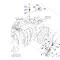 195-22-80031 Power Train Assembly para o Bulldozer D375A-6