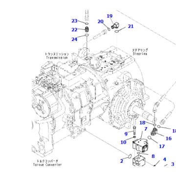 14x-15-21002 Transmission für D85 D65