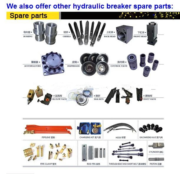 Hydraulic Breaker Frame, Hydraulic Breaker Spare Parts