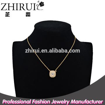 new model chain light weight gold handmade necklace set