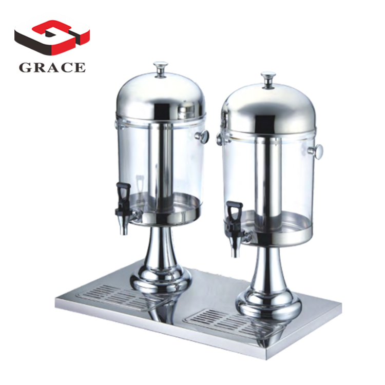 Commercial Beverage Juice Glass Drink Dispenser Stainless Steel 8L Cool Drink Single Juice Dispenser