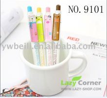 new free sample liquild gel ink pen with unique pen holder and logo